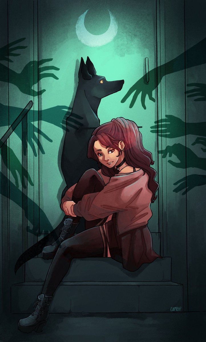 🌙🐕🚪
Ça fait une éternité que j'ai rien posté de personnel. Ça fait une éternité que de dessiner c'est devenu une corvée, mais tant bien que mal j'y reprends goût et j'ai envie que ça redevienne ce que j'aime et non pas ce que je dois faire.