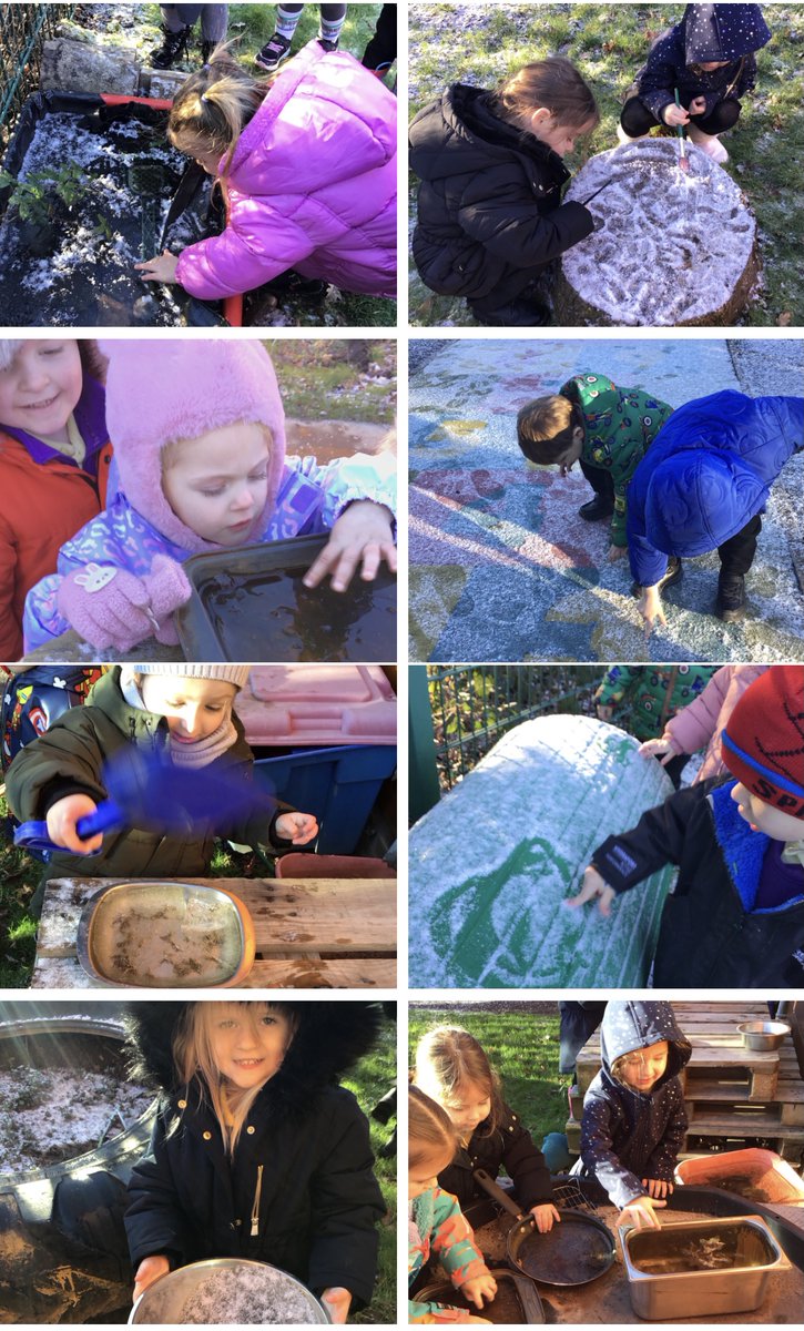 We've had a wonderful time this week exploring a dusting of snow, frost and ice - thanks weather for the perfect start to our new topic ! <a href="/nantcelynschool/">Nant Celyn Primary</a>