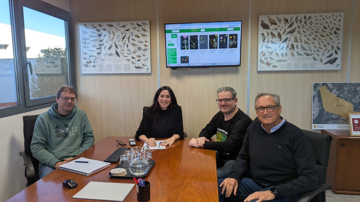 🌿 La directora general de Medi Natural, Anna Torres, s'ha reunit amb el Dr. Joan Rita per impulsar mesures d'innovació de l'herbari virtual i apropar-lo més a la ciutadania. L'objectiu és universalitzar el coneixement de la nostra flora, el patrimoni natural i la biodiversitat.