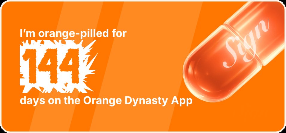 ChristoperTor17's tweet image. I've been Orange-Pilled and Seeing Signs for 144 days 👀🧡🐉.Join the app and be a better version of yourself!
orange.sign.global/app?user=7N7KA…