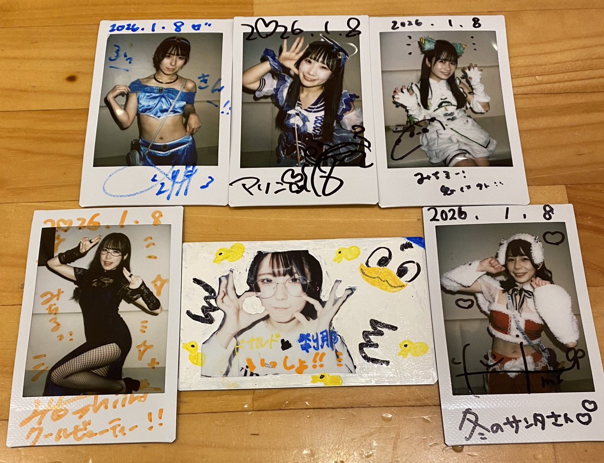 1/8 テンテンチェキ会 1部のカワイイ子達と宿チェキ受け取り