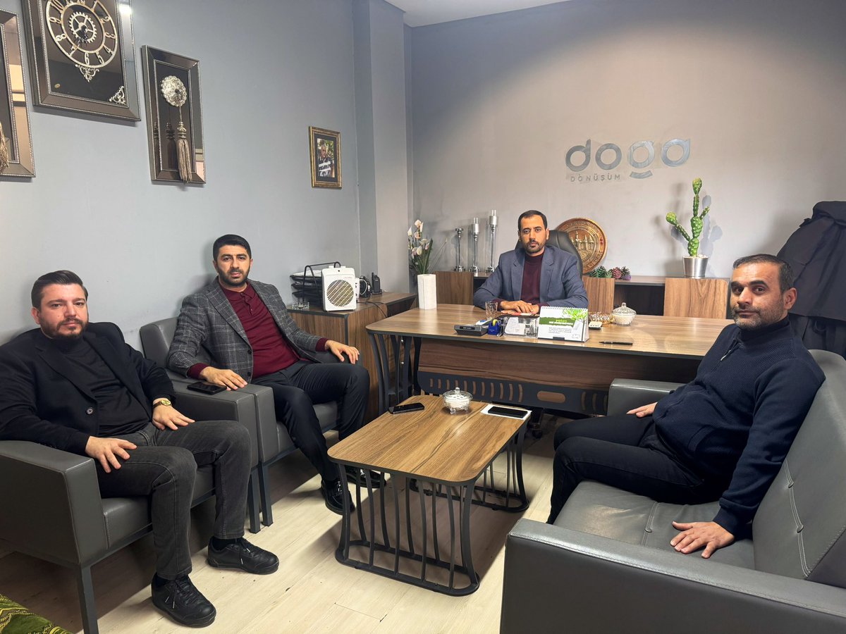 Ak Parti İl Başkan Yardımcısı kıymetli dostumuz <a href="/muratvaran63/">Murat Yetkin VARAN</a>’na iş yerimize ziyaretinden dolayı teşekkür ederiz..
<a href="/akpartiurfa/">AK PARTİ ŞANLIURFA</a> <a href="/milhamigunbegi/">M.İlhami GÜNBEGİ</a> 
<a href="/IbrahimCif87925/">Ibrahim Ciftci</a> <a href="/mustafamogull/">Mustafa MOĞUL</a> <a href="/DogaDonusum/">Doğa Dönüşüm</a>