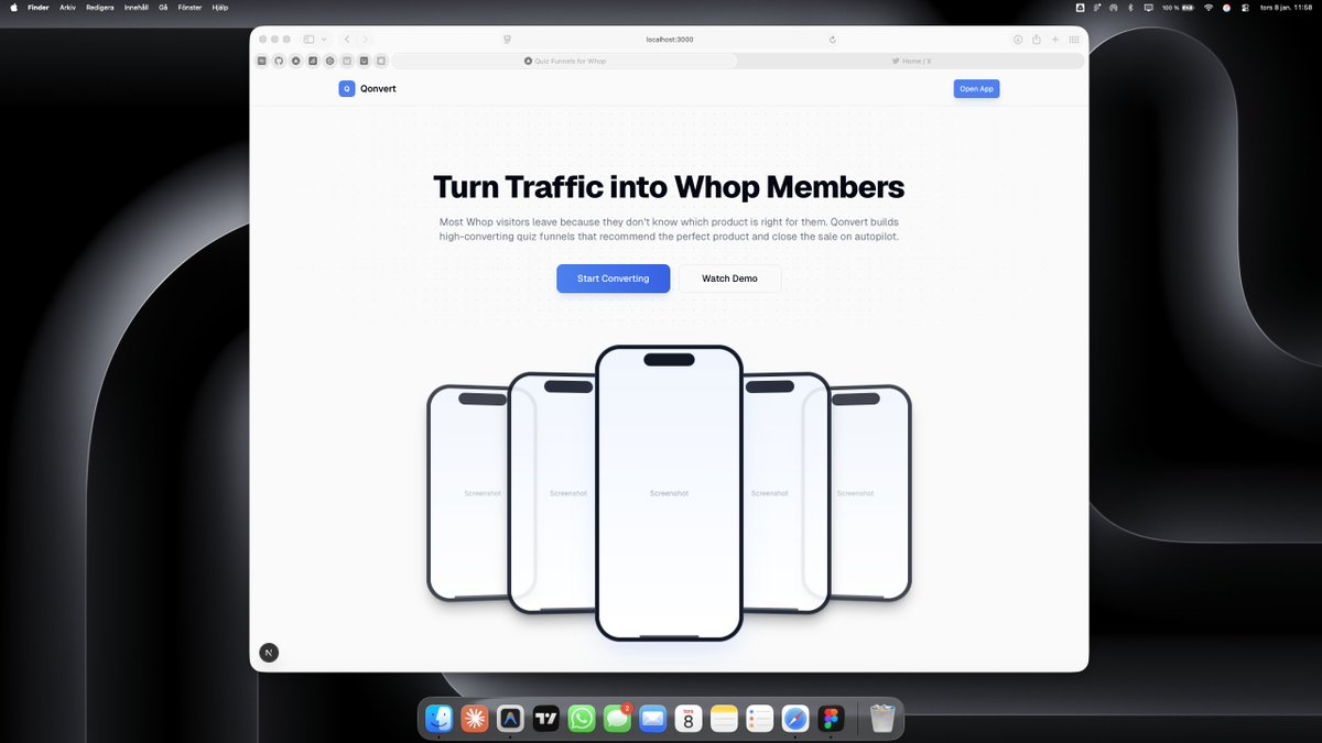 KaverroLabs's tweet image. I'm building the most beautiful b2b app on @whop with @antigravity + @claudeai &amp;amp; @GeminiApp 

use the agent manager to switch between the two creates an incredible workflow, best one I've used yet.

ask gemini to write a full detailed implementation plan, no building.

tell…