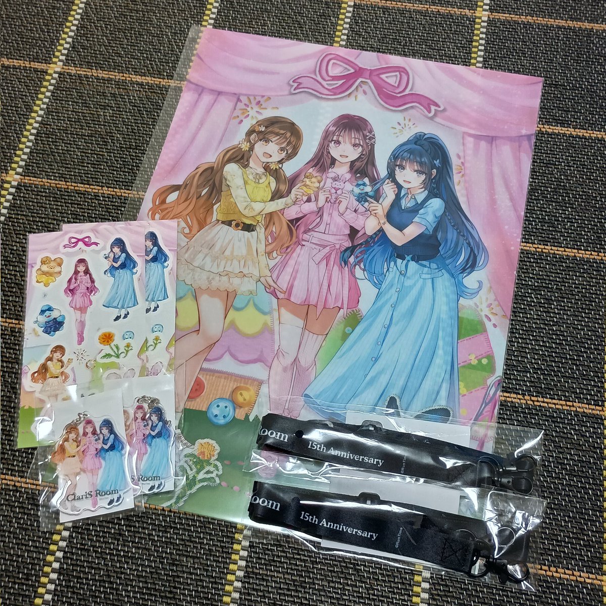 ClariS 15th Anniversary グッズとオフィシャル＆FC会員限定グッズが