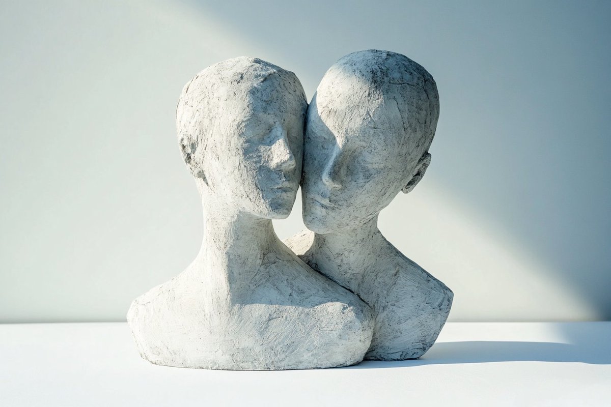 concrete sculpture set