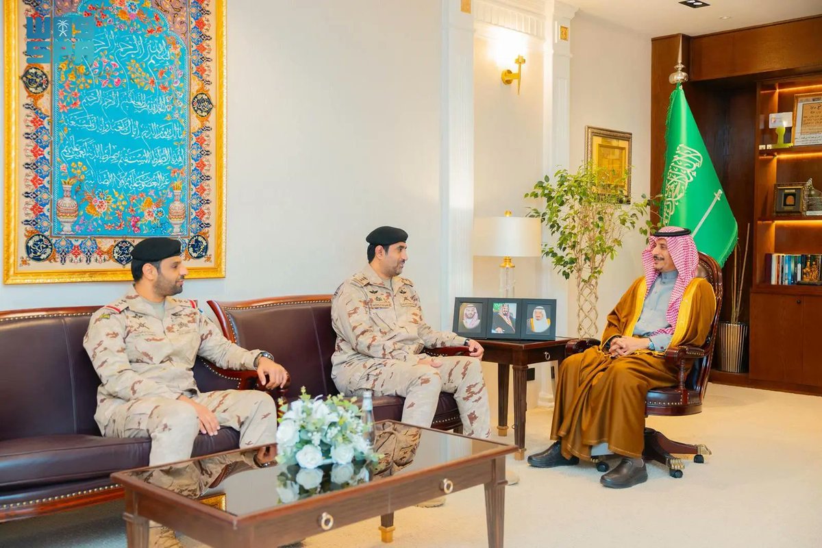 SPAregions's tweet image. محافظ حفر الباطن يستقبل قائد قوات الطوارئ الخاصة بالمحافظة.
spa.gov.sa/ar/w2484186
#واس