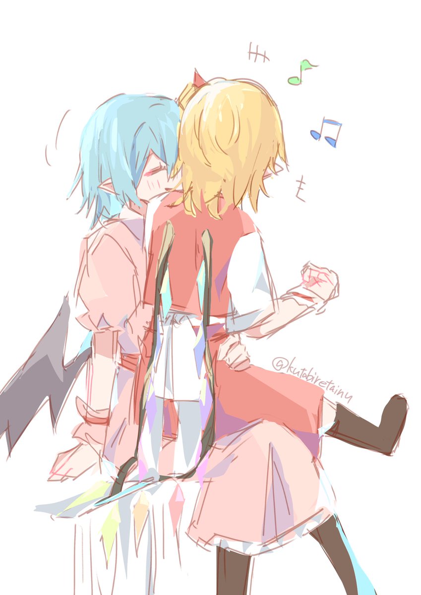 kutabiretainu's tweet image. ＃東方Project 
「えへへ、それでね～」