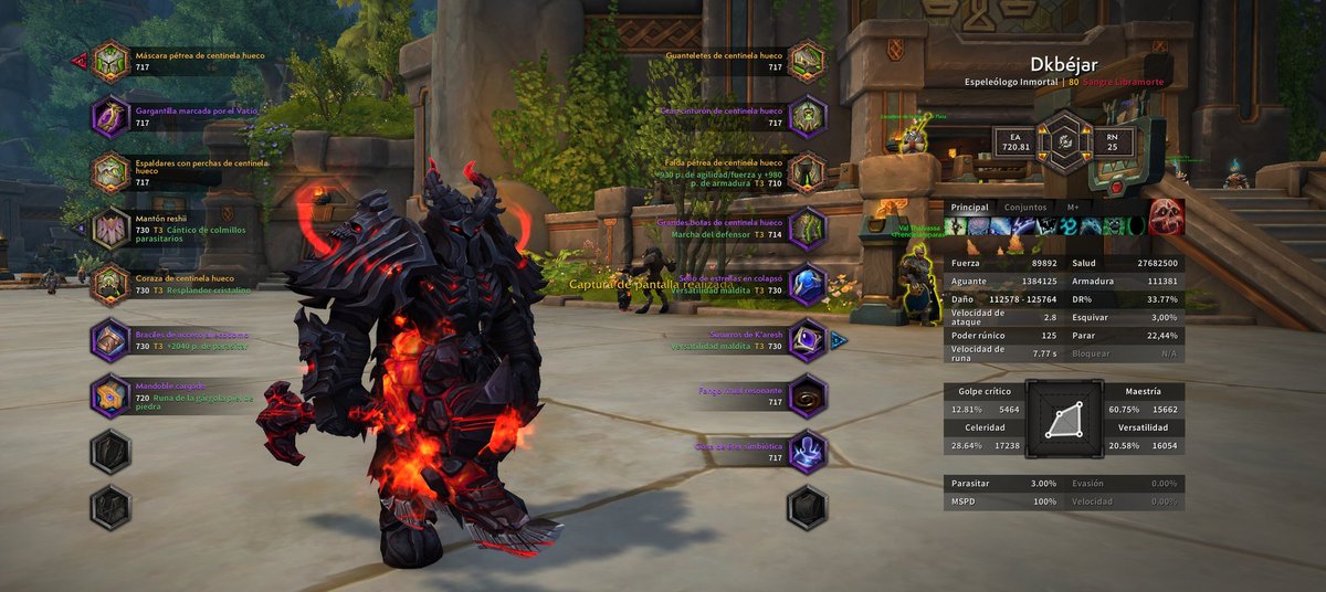 BEXACION's tweet image. Hoy siendo dk, y siendo consciente de lo mal que está. Un heal me ha felicitado en una mítica+. Es tan fácil hacerme feliz 🤣