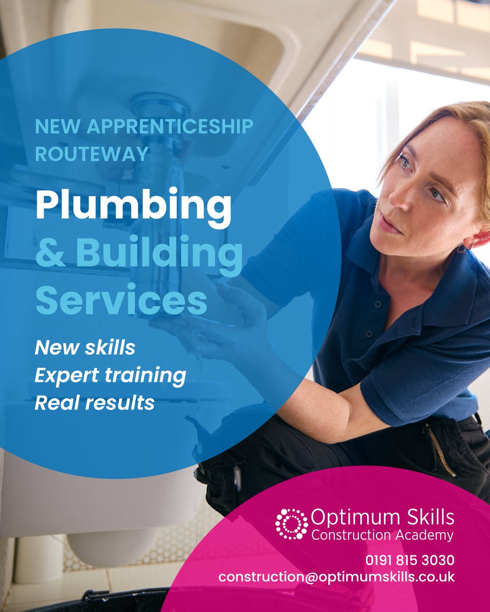With our brand-new apprenticeship routeway, we are supporting plumbing businesses across the North East in finding dedicated apprentices who are ready to learn, support your workforce, and become skilled tradespeople of the future.

New skills. Expert training. Real results.