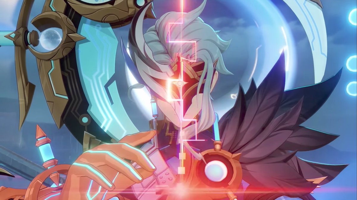 dailyboattore's tweet image. 6 days until we can get our ass beaten by Dottore's Weekly Boss 🩵