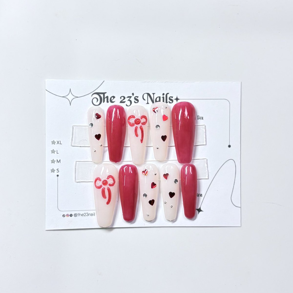 the23nails's tweet photo. เล็บเจลปลอม พร้อมส่ง
🎀บัลเล่ยาว🎀

ไซส์ XL L M S XS 
ทำเหมือนเล็บจริงทุกขั้นตอน 💅🏻✨

ชุดละ 129฿ ส่ง30฿

-แถมฟรี กาว,ตะไบ,แผ่นแอล,ไม้ดันหนัง 
-มีกาวให้เลือกสองแบบ น้ำ,ซิลิโคน

#เล็บเจล #เล็บปลอม #เล็บปลอมเจล #เล็บเจลปลอมพร้อมส่ง #เล็บเจลพร้อมส่ง https://t.co/VGlam2xEaf