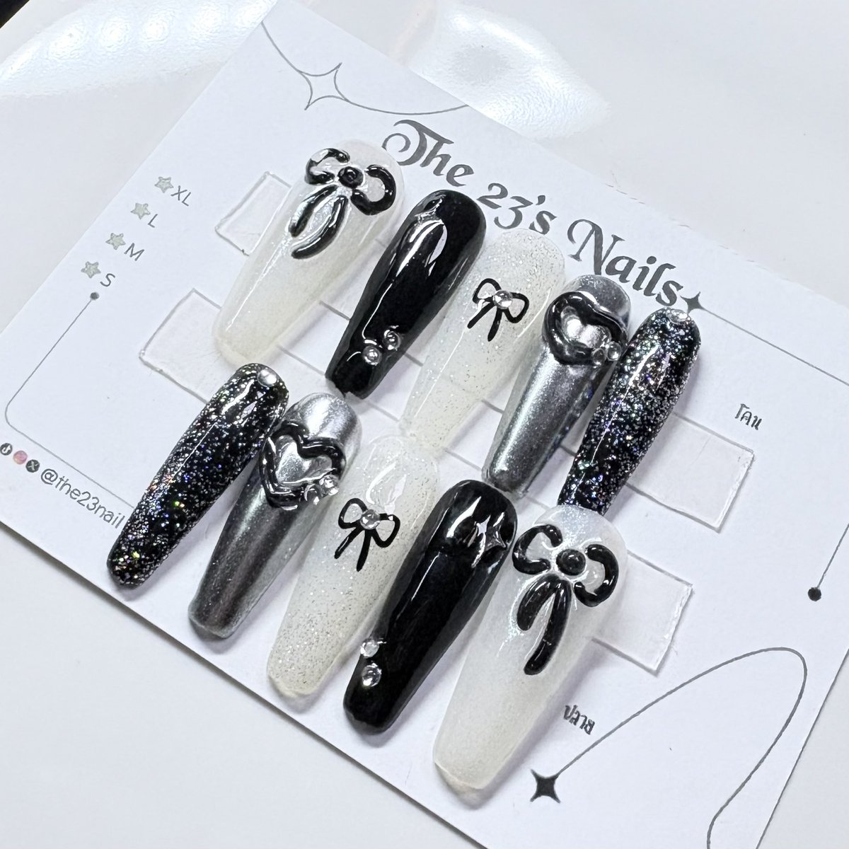 the23nails's tweet photo. เล็บเจลปลอม พร้อมส่ง
🎀บัลเล่ยาว🎀

ไซส์ XL L M S XS 
ทำเหมือนเล็บจริงทุกขั้นตอน 💅🏻✨

ชุดละ 129฿ ส่ง30฿

-แถมฟรี กาว,ตะไบ,แผ่นแอล,ไม้ดันหนัง 
-มีกาวให้เลือกสองแบบ น้ำ,ซิลิโคน

#เล็บเจล #เล็บปลอม #เล็บปลอมเจล #เล็บเจลปลอมพร้อมส่ง #เล็บเจลพร้อมส่ง https://t.co/VGlam2xEaf
