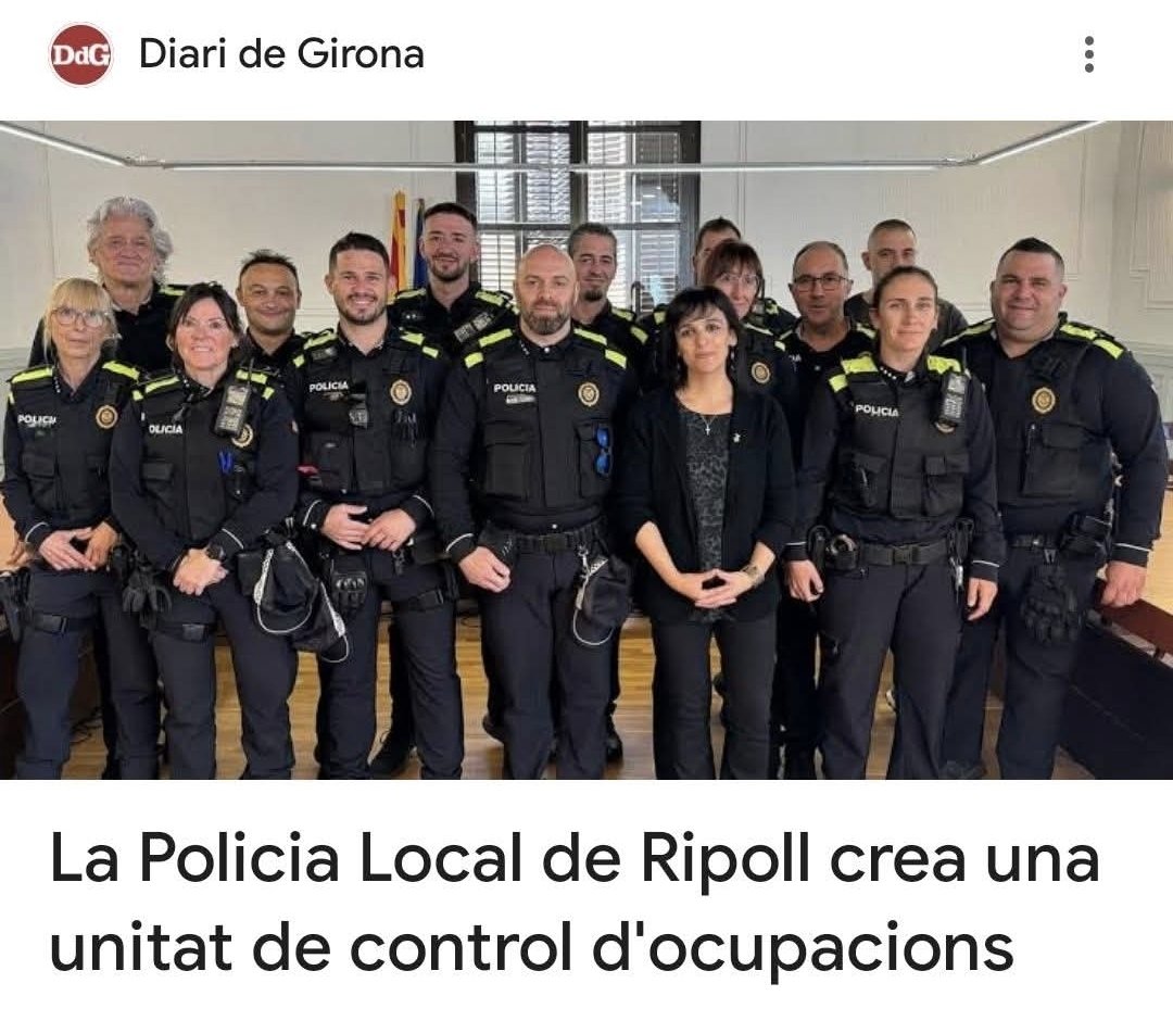 Bravo <a href="/orriolsderipoll/">Sílvia Orriols</a> ,<a href="/CatalunyaAC/">Aliança Catalana</a>. Tant de bó existís a tots el municipis de Catalunya.