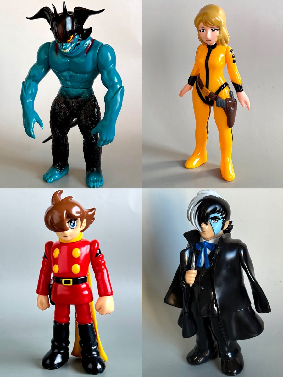 はじめましてこちら代表作になります ソフビ人形（の原型）