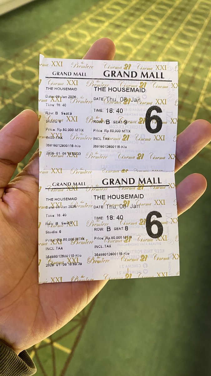 Film pertama di 2026.
Mari kita coba.

#TheHousemaid <a href="/Lionsgate/">lionsgate</a>