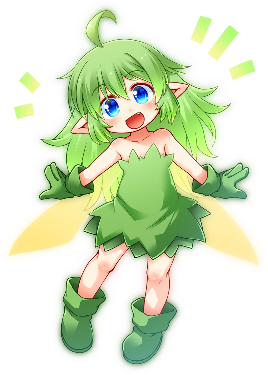 誕生日だから妖精さん描いてもいい?
いいよ!やったー!!!! 