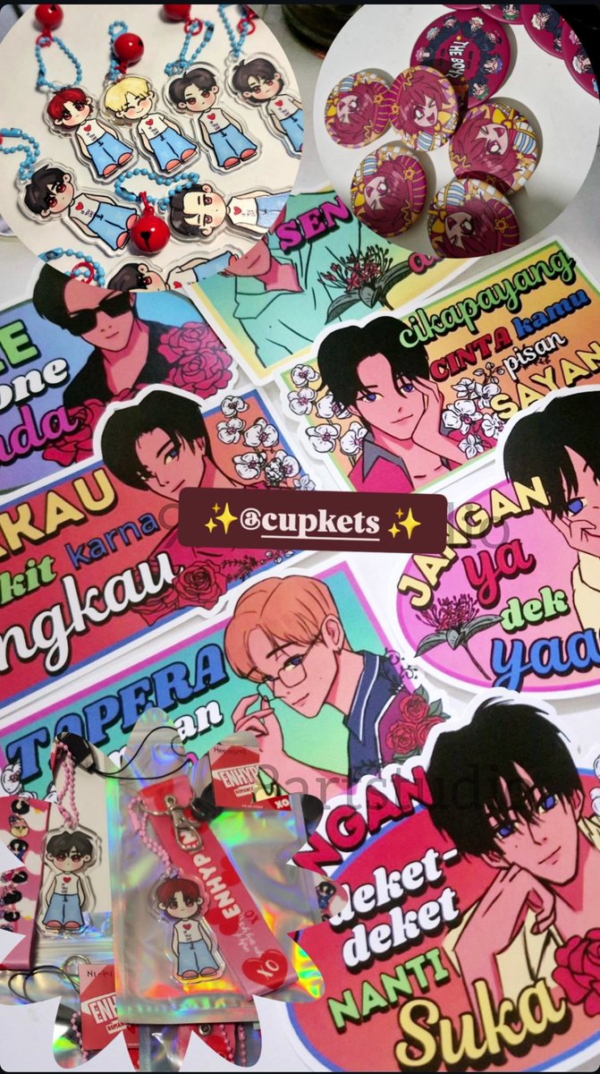 nine78thingz's tweet image. hello! we are going to open booth at cupkets for 2 days! 🤍
here’s everything that will be available on booth ✨ 

sampai ketemu nanti hari sabtu &amp;amp; minggu! jangan lupa mampir ke booth 978artstudio yaa ❤
#Enhypen #TheBoyz #cupkets
