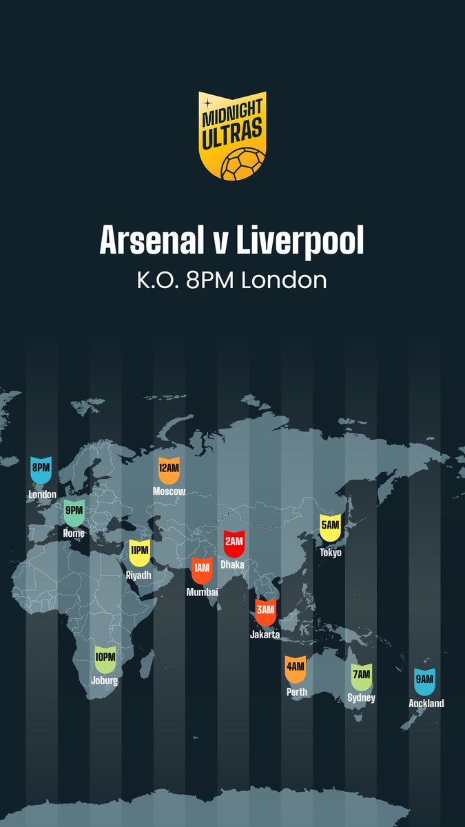 MidnightUltras's tweet image. Set you alarms, this one is going to be HUGE! #ARSLIV #midnightultras