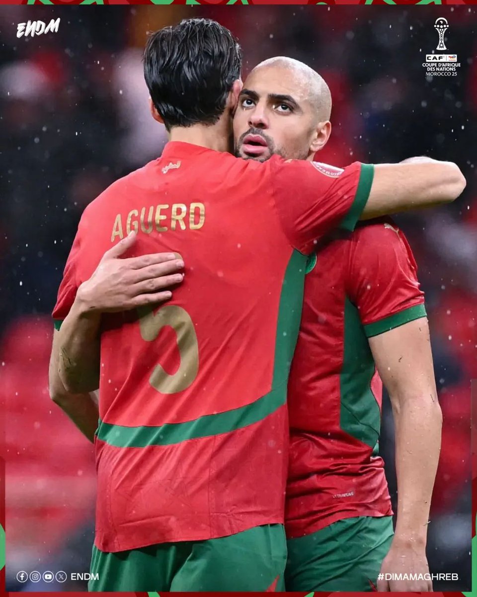 ENDM_Twit's tweet image. رسميا : سفيان امرابط غائب عن مباراة المنتخب الوطني المغربي ضد المنتخب الكاميروني ❌

#ENDM