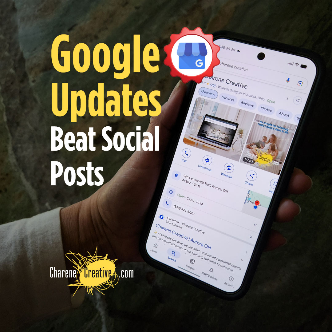 💡 Real talk: Most small businesses have their social media game on point—posting consistently, engaging followers, creating great content...

But their Google Business Profile? Crickets. 🦗

Read more: charenecreative.com/why-your-googl…

#GBP #SmallBusinessSuccess #MarketingAdvice