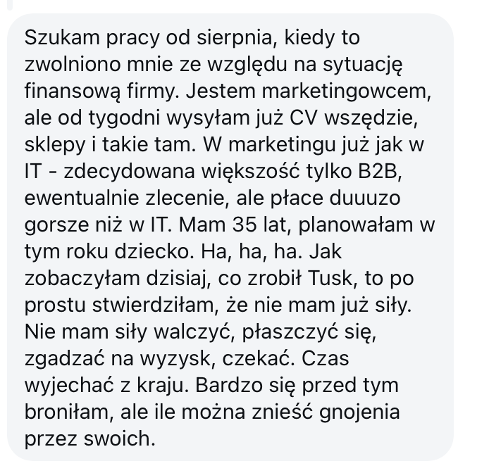 Tusk wywołuje gigantyczny kryzys demograficzny.