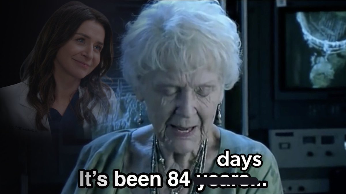 It's been 84 days #OnSabbaticalWithShepherd and it's felt like years 😭 Remember. Amelia Shepherd DOES NOT come back today to Grey's Anatomy. But SOON. We're almost there.