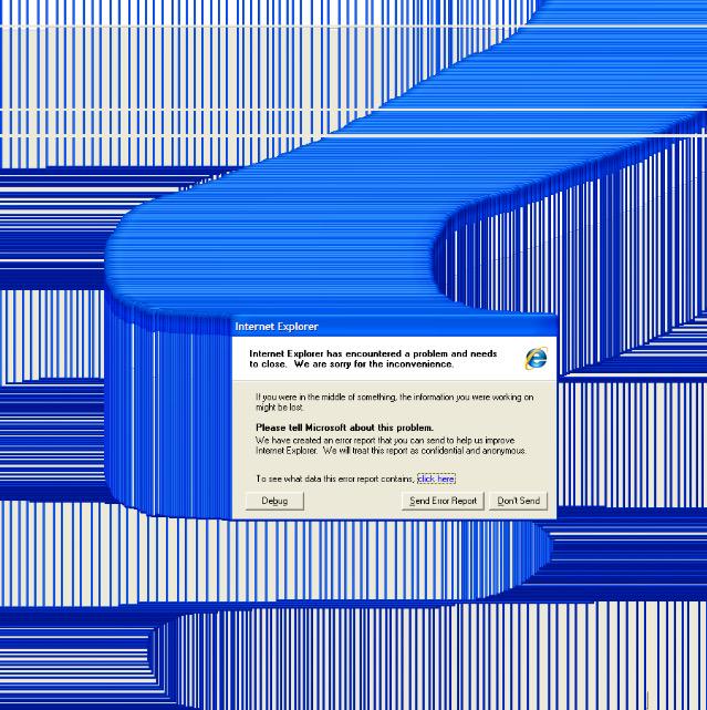 RetroLiveNews's tweet photo. internet explorer crash survivors know this screen https://t.co/Gx9SxUcDUA