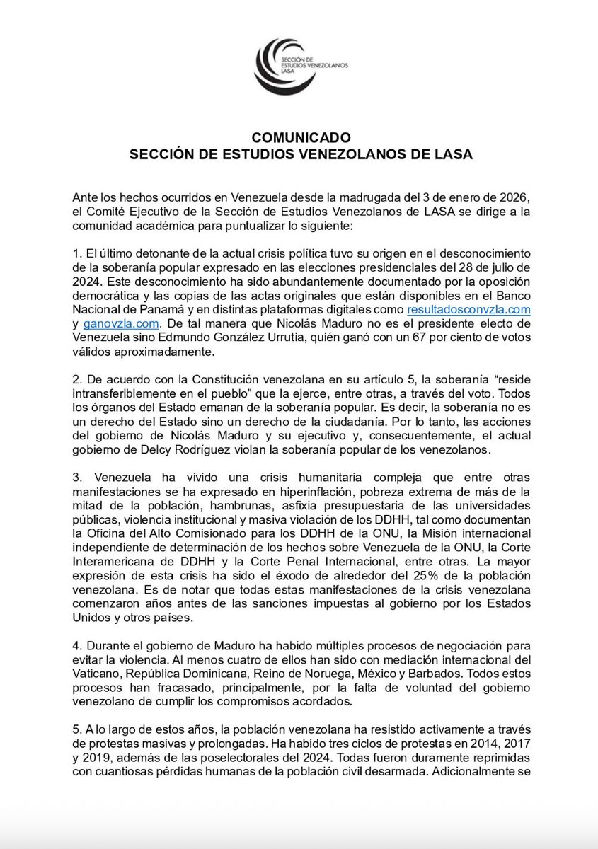 LASA VENEZUELA tweet media
