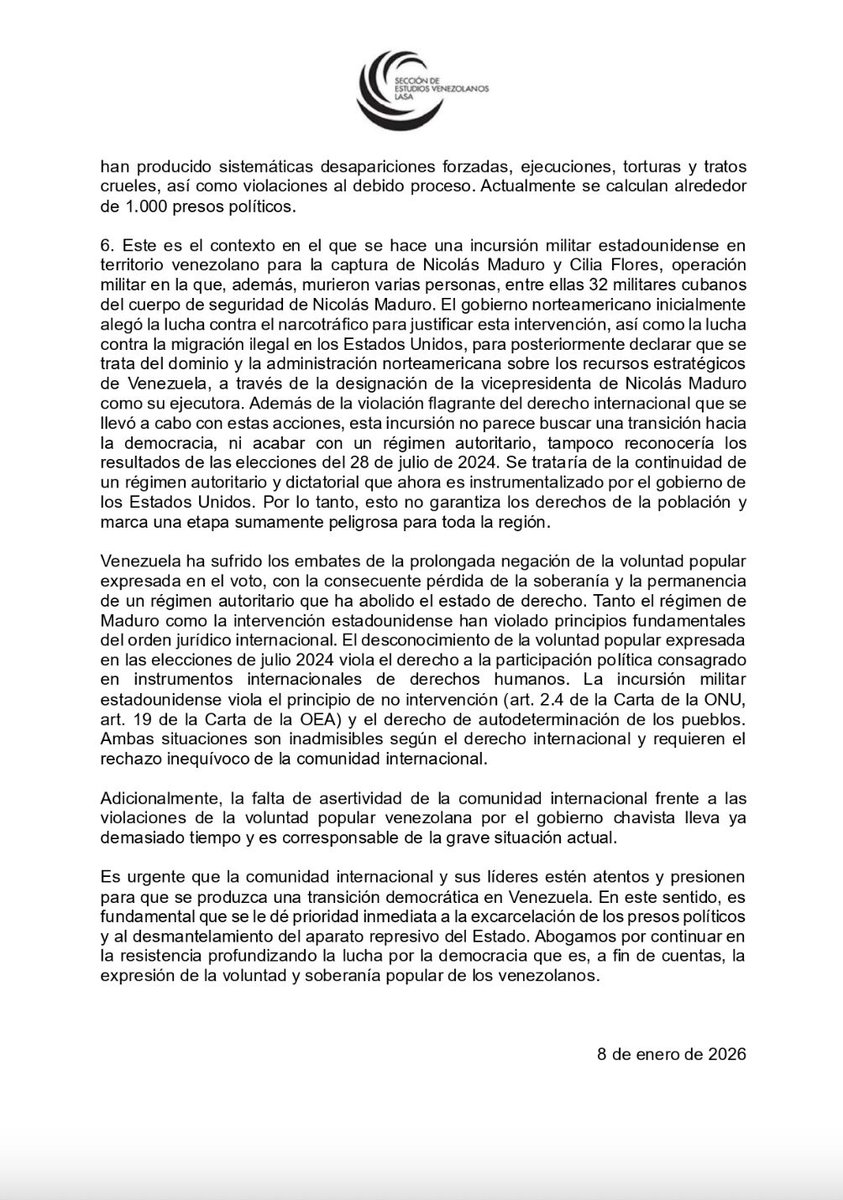 LASA VENEZUELA tweet media