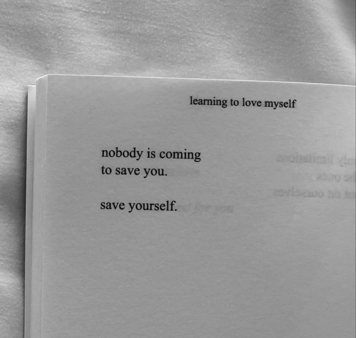 save yourself