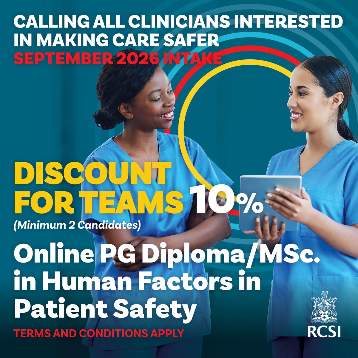 RCSI Human Factors in Patient Safety tweet media