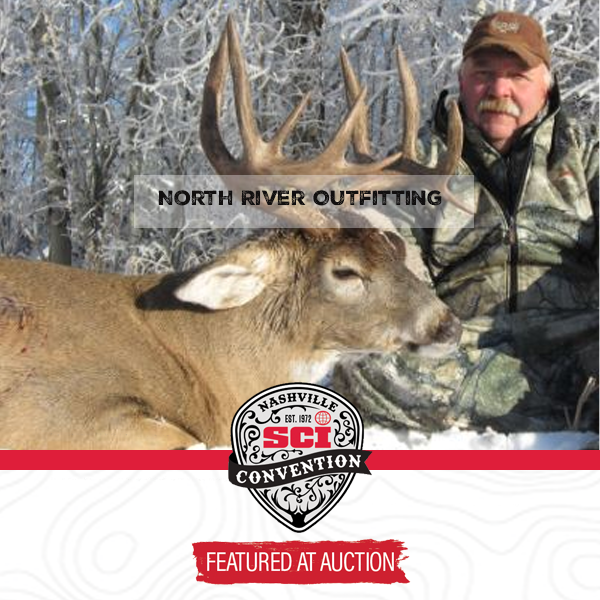 SafariClubIntl's tweet photo. Bid. Win. CONSERVE! 🚨 Bid on the HUNT OF A LIFETIME at #SCINashville! Your BID is a VOICE for hunters, wildlife, and OUR FUTURE! SCI is #FirstForHunters.

⭐ Where Ya Wannabee Outfitters and Moose Canada invite one hunter to Newfoundland for an unforgettable 5-day, 2x1 guided Eastern Canada Moose hunt! 24SD ➡️ https://t.co/XwpkuHp63K 

⭐ North River Outfitting invites one hunter on a 6-day, 1x1 guided Northwestern White-tailed Deer hunt in Alberta! 42SD ➡️ https://t.co/EmicxnXqpC 

⭐ An excellent opportunity exists for one hunter and one observer on this 5-day trip with three days dedicated to hunting Rocky Mountain Elk, generously donated by Broadmouth Canyon Ranch, owned and operated by Rulon Jones! 44SD ➡️ https://t.co/DBsCOHUEFz 

⭐ Big River Camps invites one angler to Newfoundland for a 7-day 2x1 guided fishing adventure for Atlantic salmon and Sea Run Brook Trout! 106SD ➡️ https://t.co/JC6lvz3uJJ 

Don't miss these once-in-a-lifetime adventures! REGISTER and BID NOW! 👏 https://t.co/FTjUSTqxbt