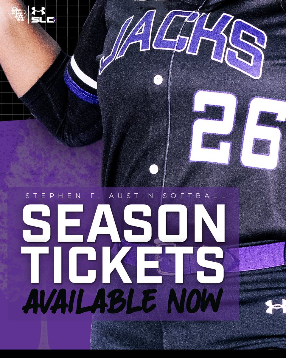 sfa_softball's tweet photo. Softball season is almost here 👀
$59 SEASON TICKETS —catch every home game at SFA Softball Field.

Be there all season: https://t.co/DZNINBUzZs

 #AxeEm https://t.co/tGhzUxOQ0s