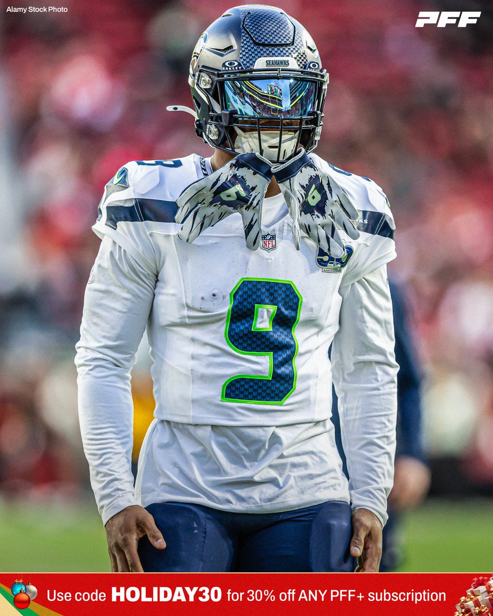 Most missed tackles forced per attempt this season:

🥇 Bijan Robinson - 0.3
🥈 Kenneth Walker - 0.28 
🥉 Jahmyr Gibbs - 0.26