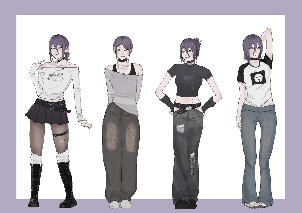 SCHONv_'s tweet image. reze outfits
#chainsawman