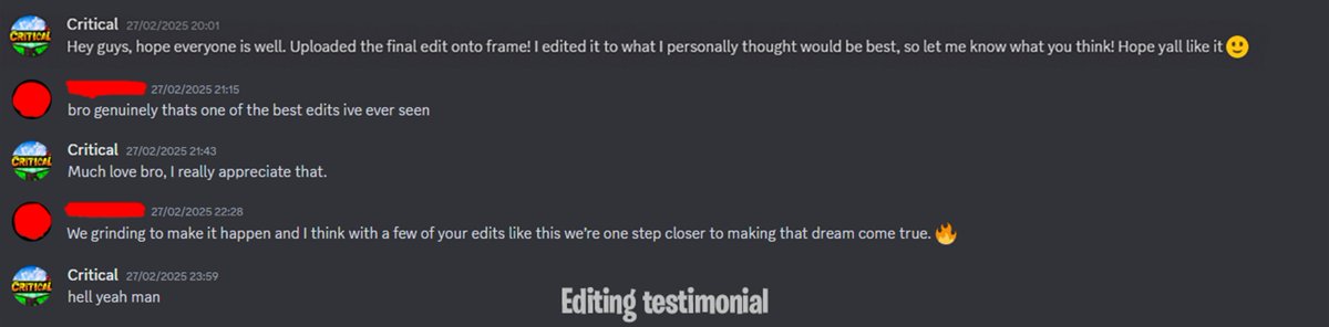 Critical tweet media