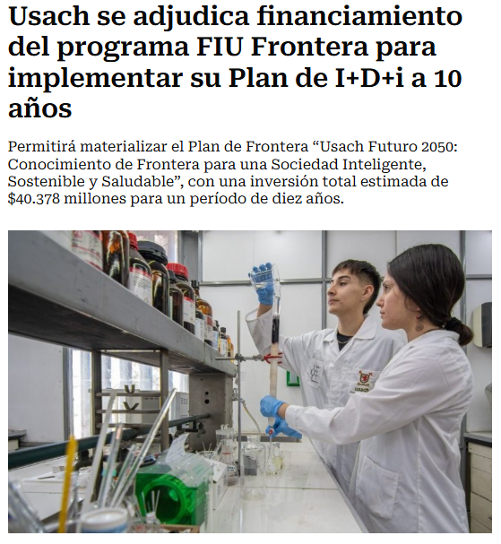 Rectoría Universidad de Santiago de Chile tweet media