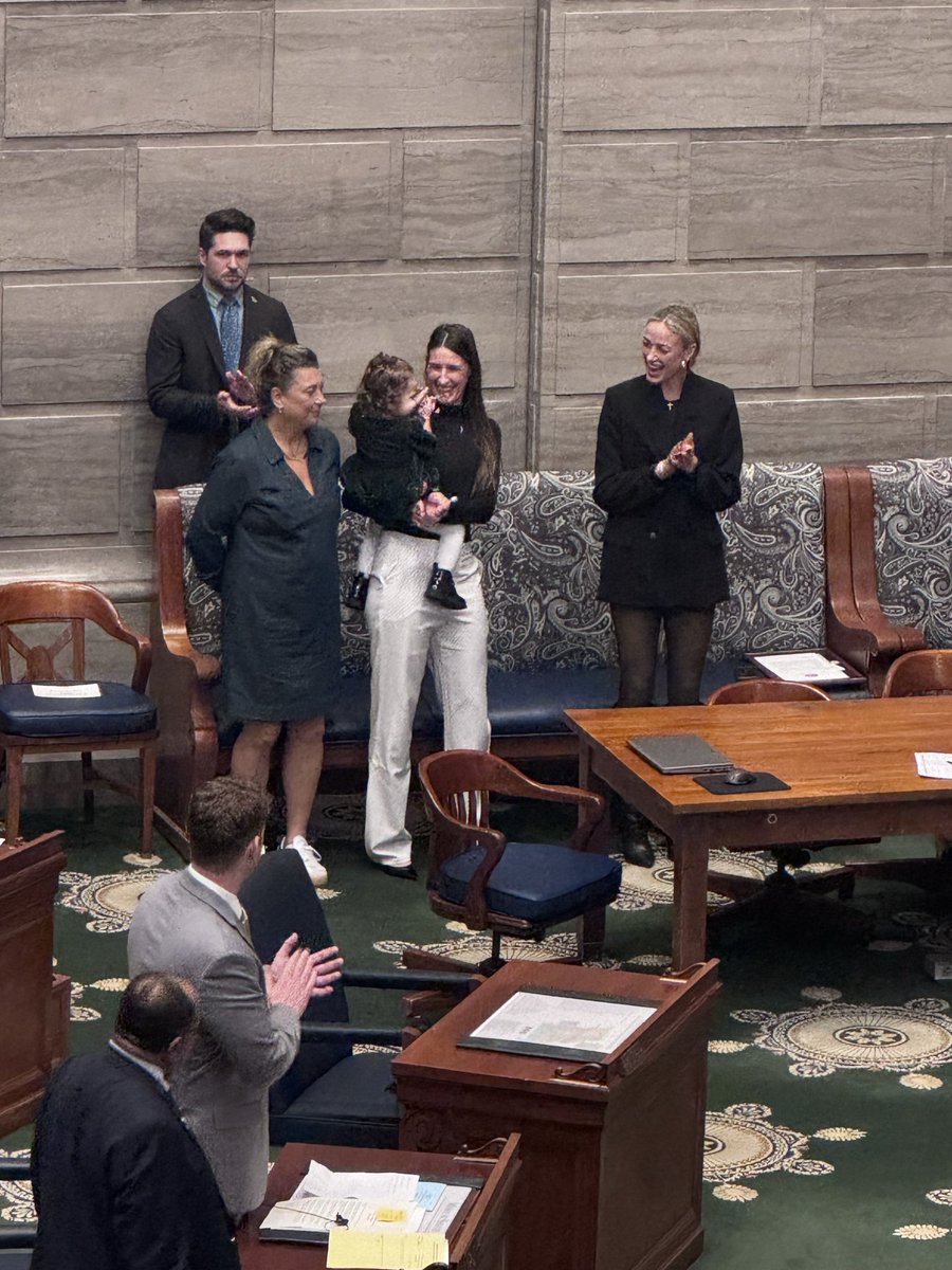 WNBA star and Columbia, Missouri native Sophie Cunningham and her family are visiting the Missouri Senate this morning