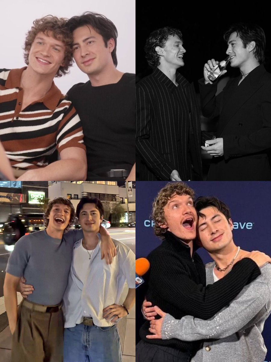 tzpackles's tweet image. hudson on connor: “[he’s] been my stability through this. having my best friend who is in the same position I am, and dealing with [this all].”

connor on hudson: “hudson is my best friend, and I literally can't fathom doing this without him.”

hudcon bestism is so special 🥹