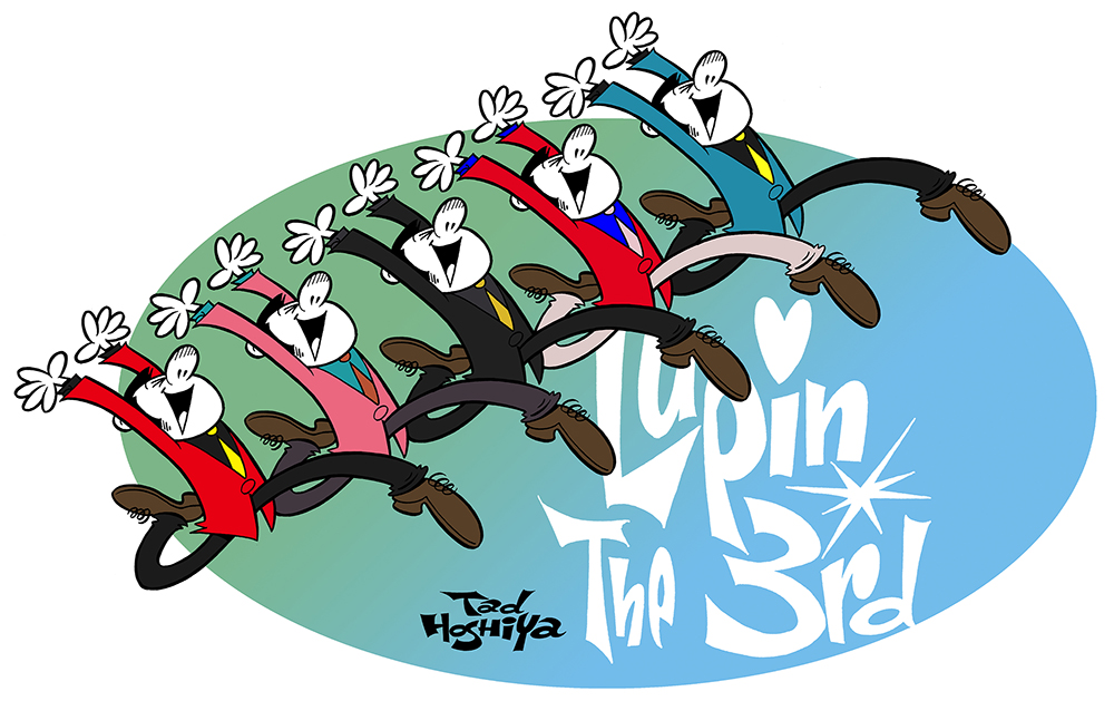 「ヌーヴェル・コミックの主人公 #ルパン三世 #lupinIII #lupin_t」|タッド星谷 Tad Hoshiyaのイラスト