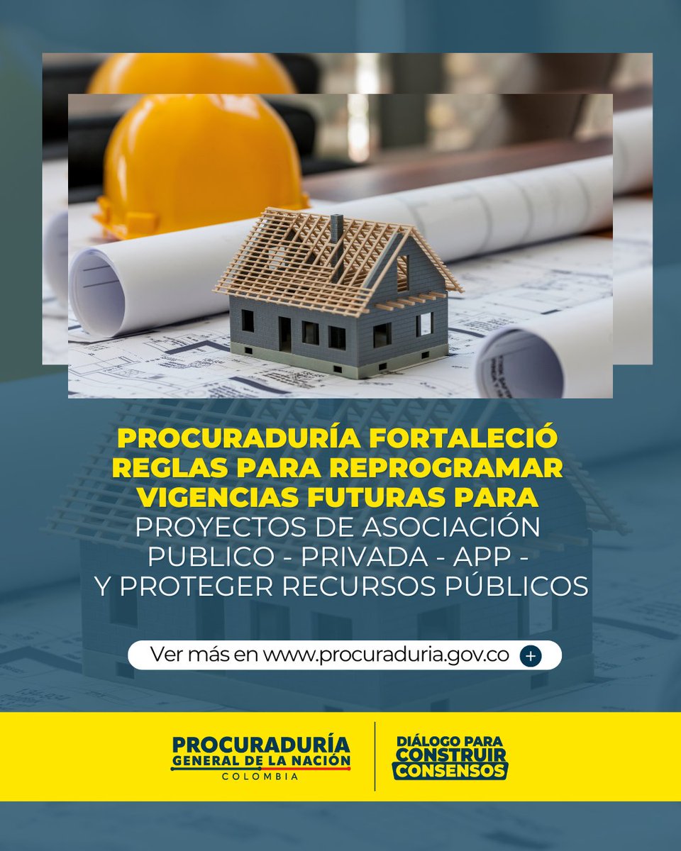 PGN_COL's tweet image. La @PGN_COL adelantó vigilancia preventiva al proceso de ajuste normativo que regula la reprogramación de vigencias futuras en pro​yectos de asociación público-privada (APP), actuación que culminó con la expedición del Decreto 1472 del 29 de diciembre de 2025.…