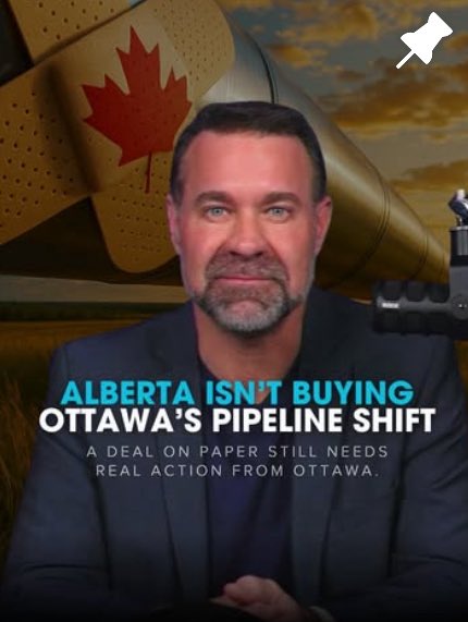 ShaneWenzel's tweet image. Ottawa did not see this coming.

My latest column in @BusInCalgary Magazine looks at the Alberta-Ottawa MOU and why it changes the pipeline conversation. 

This agreement is less about paperwork and more about power, leverage, and who sets the rules next.

Read it here and let me…