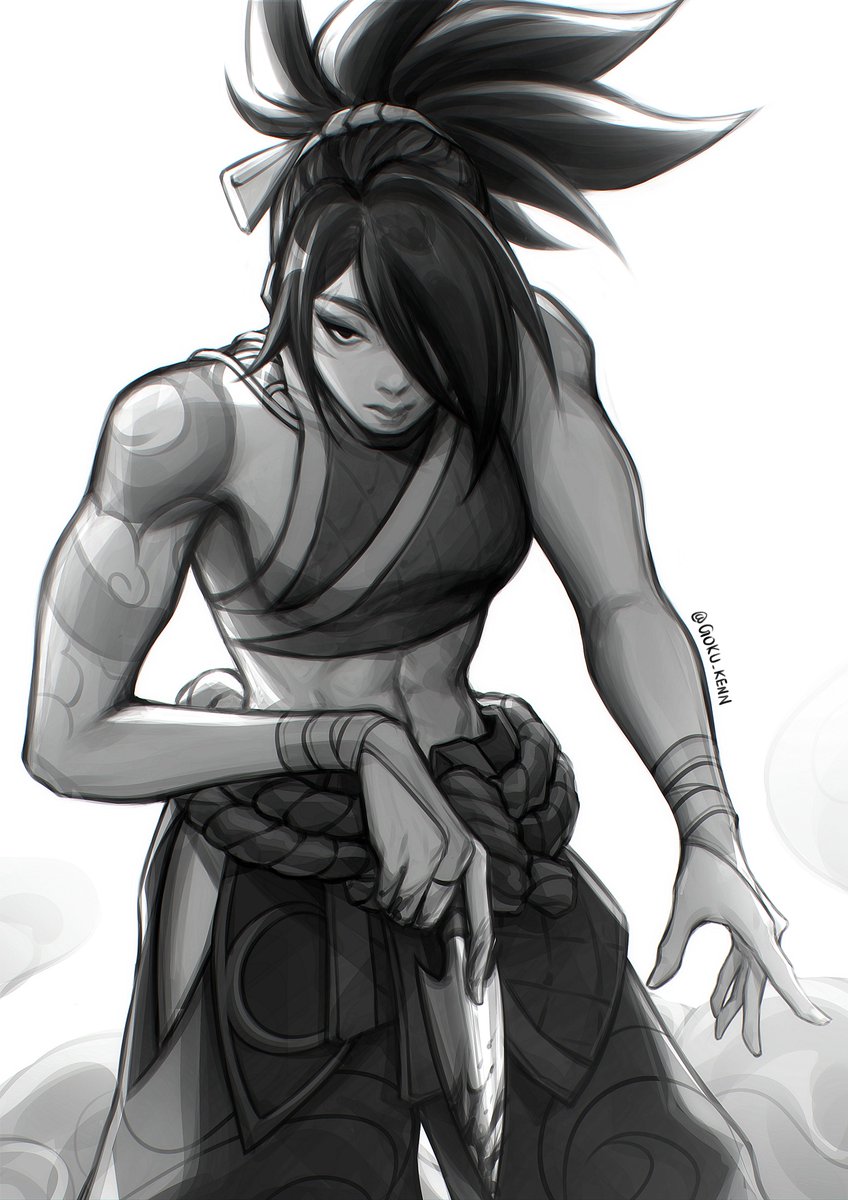 If you look dangerous, you better be dangerous.

#Akali #LeagueOfLegends