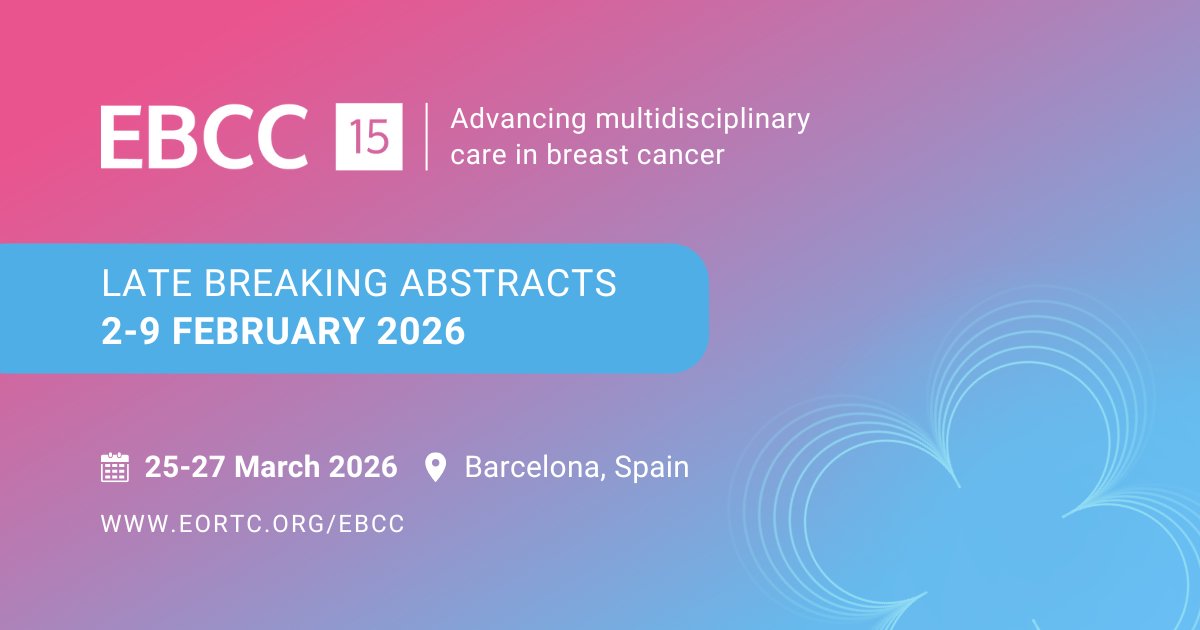 European Breast Cancer Conference (EBCC-15) tweet media