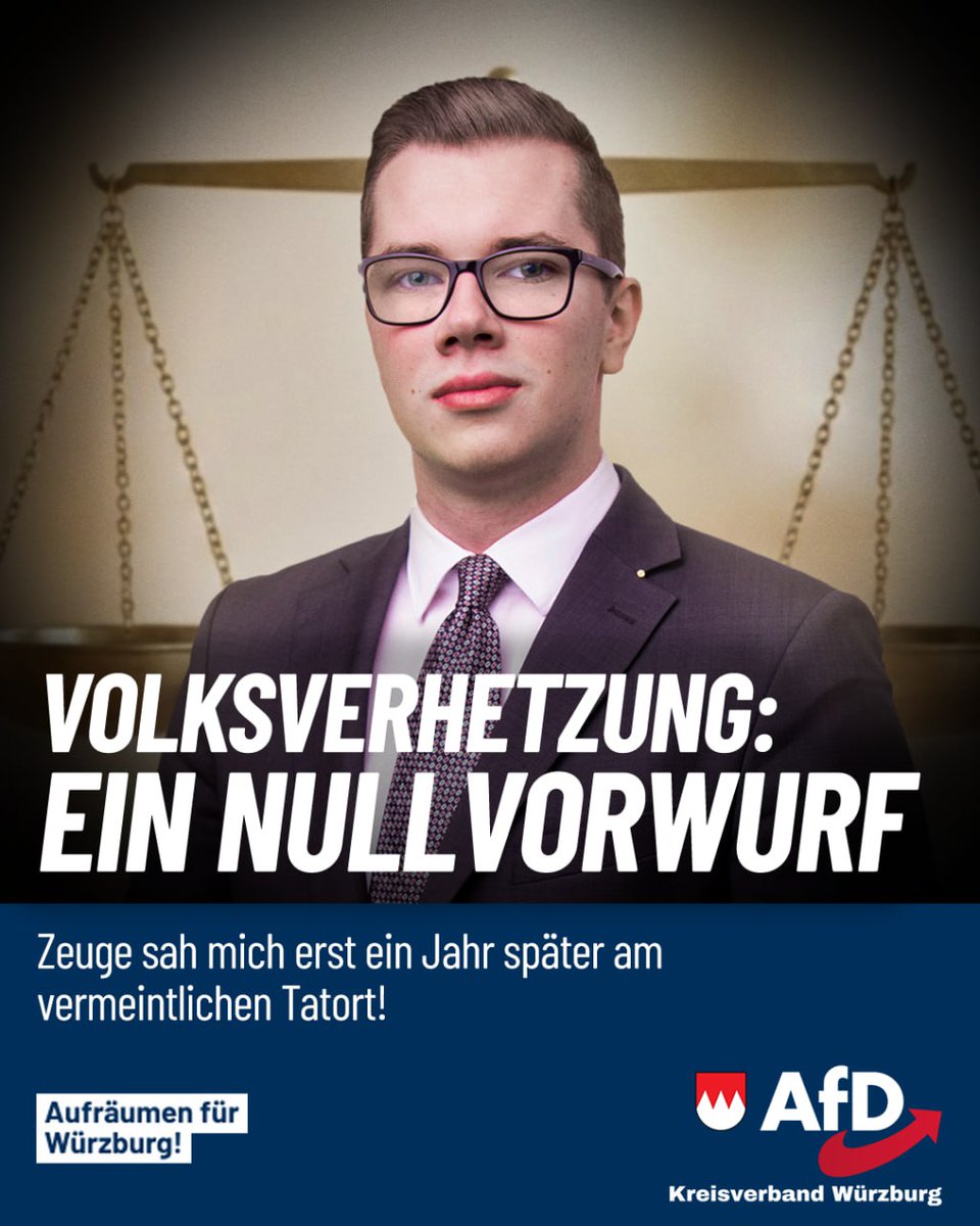 halemba_daniel's tweet image. 🎤Tatvorwurf "Volksverhetzung" 

⚖️Mein Gerichtsverfahren läuft weiter. Die heutigen Zeugenvernehmungen waren erneut sehr vielsagend und haben aufgezeigt, dass die Vorwürfe der Staatsanwaltschaft unbelegt sind und politisch motiviert.

❌Der Zeuge, ein Nachbar meiner lieben…