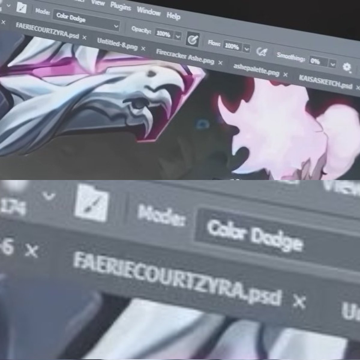 zyracervo's tweet image. 🚨 AGORA É REAL! 

Zyra Faerie Court está em desenvolvimento. no print dá pra ver o material de desenvolvimento enquanto falavam da Senna em um dev update da riot! 👀

ainda sem confirmação de tier, pode ser épica, prestígio ou lendária. respirem mains, pode ser o nosso momento!
