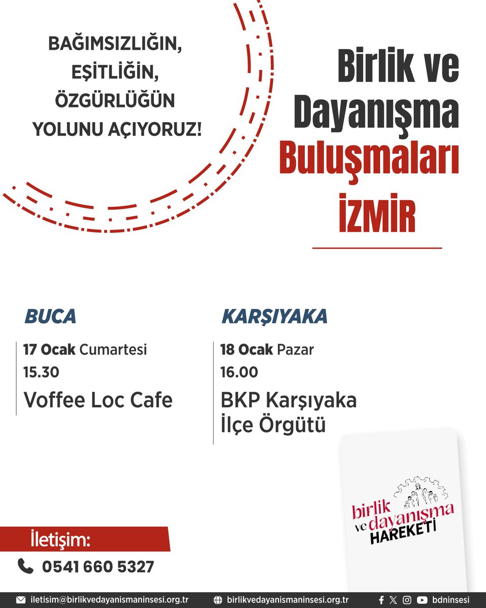 Bağımsızlığın, eşitliğin, özgürlüğün yolunu açıyoruz!

Paranın saltanatı yoksullaşmayı, eşitsizlikleri, adaletsizlikleri büyütmeye devam ediyor. Yetmiyor, baskıyla, aklımıza saldırılarla emekçileri kuşatıyor.

Emperyalist haydutluğun tüm dünyanın gözünün önünde ayyuka çıktığı,