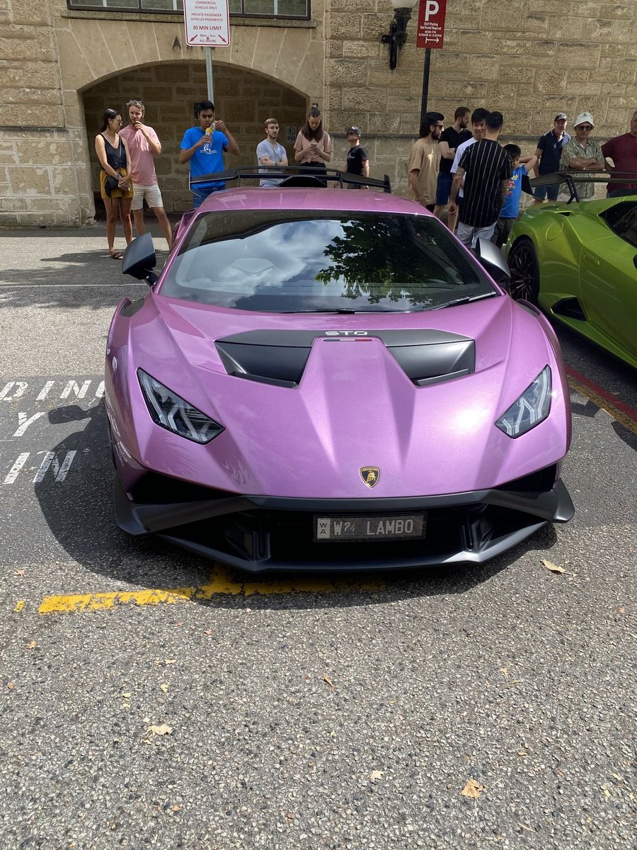 I’ve been driving this around all morning and the amount of neck-snapping it causes is actually hilarious. People don't even know what they're looking at, they just know it’s fast and purple 😈