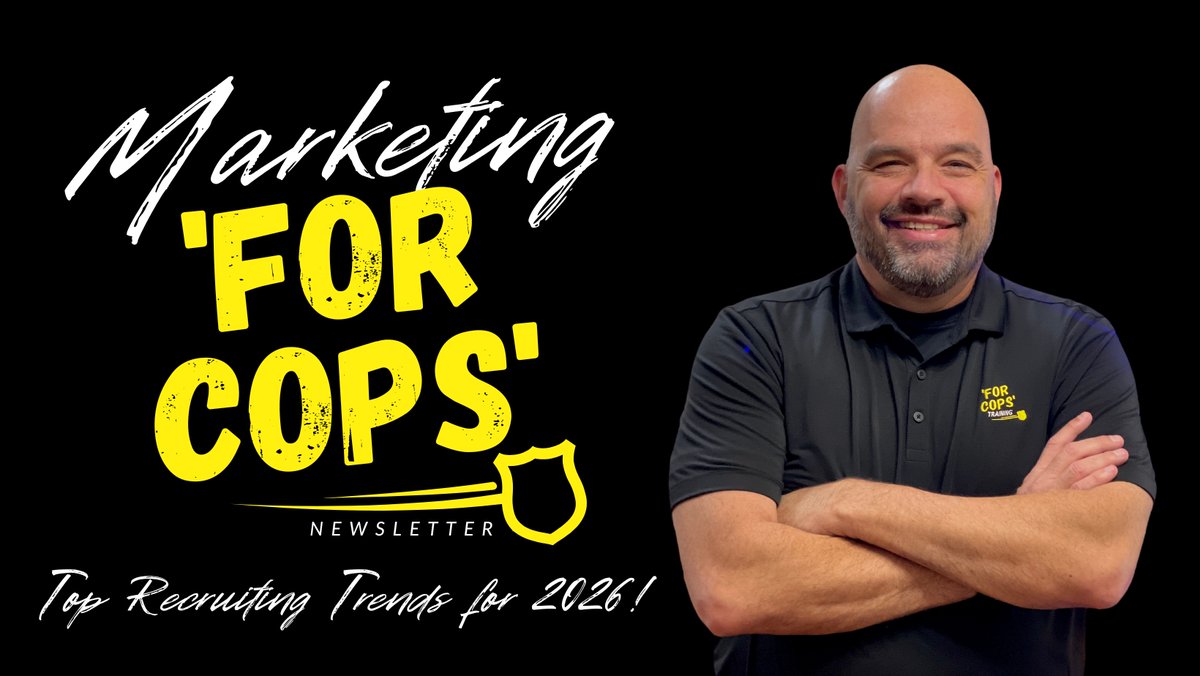 ForCopsTraining's tweet image. Looking for the next big thing in police recruiting here in the new year? 🔭

Well, here’s the thing about it….2026 isn’t going to be about fancy websites or recruiting videos.  It’s not going to be about out-of-state recruiting trips, or some magical outside company solution.…