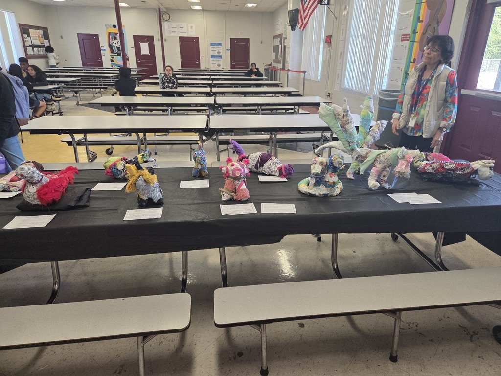 Orange Grove Middle Magnet artists create "Scrappy Creatures" made from recyclable materials with 
personalities and special powers!